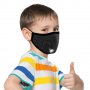  Детски защитни маски с филтър активен въглен РМ2.5 и клапа, снимка 10