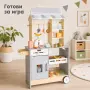Технически характеристики:• Размери: 105 × 73 × 31 см• Материал: MDF, шперплат, хартия и екологична , снимка 1