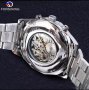 Механичен мъжки часовник Skeleton Watches, снимка 4