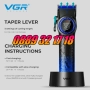 Безжична машинка за подстригване VGR 001, машинка за коса, снимка 4