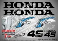 HONDA 150 hp Хонда извънбордови двигател стикери надписи лодка яхта, снимка 12