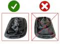 Топка за скоростен лост и маншон, VW Passat B5 B5.5, 6 скорости, Т.Сив, снимка 3