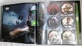 редки Албум StarWars cosmic shells и игра E-leclerc Disney 2016 колекция, снимка 5