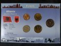 Комплектен сет - Албания 1996-2000 , 5 монети 