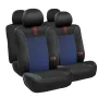 Тапицерия за кола и сенник Oracle, Универсални калъфи за седалки, син/ черен, 10+1ч., снимка 2