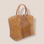 Елегантна дамска чанта от естествена кожа, снимка 1 - Чанти - 31067259