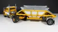 Шевролет Камион C60 Умален Модел Мащаб 1:24 с ремарке Chevrolet C60 Truck Scale 1/24 with trailer, снимка 10