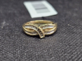 Златен дамски пръстен 2.54гр-14к, снимка 1 - Пръстени - 44714777