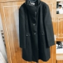 Дамско палто, черно с големи копчета  , снимка 3