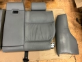 Задни кожени сиви седалки за BMW E46 Комби, снимка 3