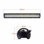 LED BAR С 48 МОЩНИ ДИОДА 144W- 56СМ 12/24V, снимка 3