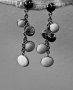 Продава сребърни обеци с опал, снимка 2