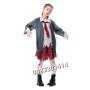 Детски карнавален костюм Ученичка зомби Хелоуин Helloween 