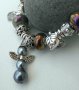 Гривна тип Пандора с ангел, снимка 5