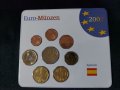Испания 2001 - Евро сет - комплектна серия от 1 цент до 2 евро