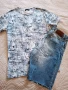 Тениска и къс панталон H&M 158/164 , S, снимка 3