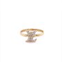Златен дамски пръстен Louis Vuitton 1,46гр. размер:56 14кр. проба:585 модел:20542-6