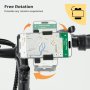isinwheel Държач за телефон за 4-6,5" за електрически скутери и велосипеди , снимка 4