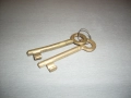 Бронзови ключове- 2бр. комплект., снимка 1