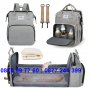 Чанта за количка тип раница с повивалник - Раница за бебешки принадлежности - КОД 3696, снимка 8