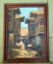 Антикварна картина  високо професионална с подпис на автор Ирак, снимка 1 - Антикварни и старинни предмети - 44448581