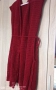 Елегантна ръчно плетена жилетка в червен бордо нюанс 💃, снимка 5