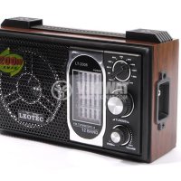 Портативно ретро радио, снимка 4 - Радиокасетофони, транзистори - 42307925