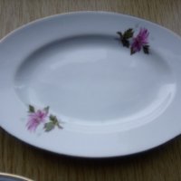Порцеланови елипсовидни чинии, снимка 5 - Антикварни и старинни предмети - 36842477