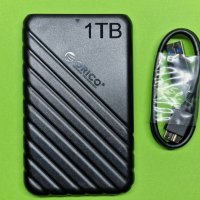 1TB 1000GB Външен преносим хард диск USB 3.0, снимка 1 - Външни хард дискове - 40033263