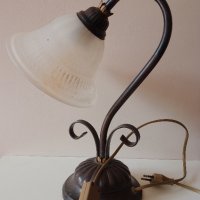 Стара нощна лампа , снимка 4 - Антикварни и старинни предмети - 42662295