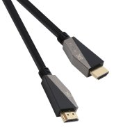 Кабел HDMI - HDMI 2м Ver:2.1 8k Dolby vision HDR VCom SS001214 Черен Cable HDMI M/HDMI M, снимка 1 - Кабели и адаптери - 33987251