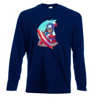 Мъжка тениска Marvel Captain America Игра,Изненада,Подарък,Геймър,, снимка 11 - Тениски - 36790439