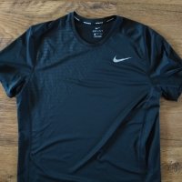 Nike Dry Miler Running Top - страхотна мъжка тениска КАТО НОВА, снимка 5 - Тениски - 30103602
