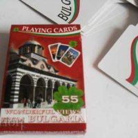 Стари, неупотребявани 52 Карти за игра, туристически обекти, снимка 5 - Карти за игра - 42252829