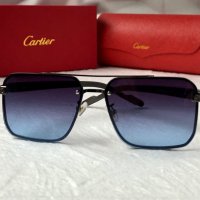 Cartier висок клас мъжки слънчеви очила с дървени дръжки, снимка 3 - Слънчеви и диоптрични очила - 42765597