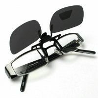 CLIP ON-С ПОЛЯРИЗАЗИЯ за диоптрични очила, снимка 3 - Слънчеви и диоптрични очила - 28270011