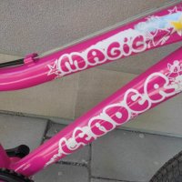 Продавам колела внос от Германия детски мтв велосипед MAGIC 20 цола преден амортисьор, снимка 18 - Велосипеди - 36742443