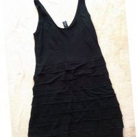 Черна рокля HM, снимка 3 - Рокли - 29248107