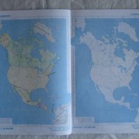 Контурни карти - на континентите - 1996, снимка 2 - Учебници, учебни тетрадки - 29626703