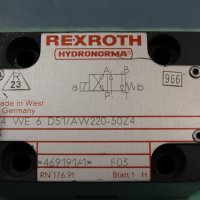 Хидравличен разпределител Rexroth 4WE-6, снимка 3 - Резервни части за машини - 29229345