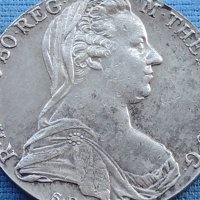 Сребърна монета Австрия талер 1780г. Мария Терезия от Хабсбург 40383, снимка 9 - Нумизматика и бонистика - 42755897