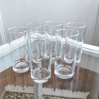 *НОВО* Комплект Стъклени Чаши за Безалкохолно, снимка 2 - Чаши - 35448566