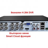 8канален H.264 DVR видеорекордер за видеоконтрол видеонаблюдение, снимка 1 - HD камери - 31005210