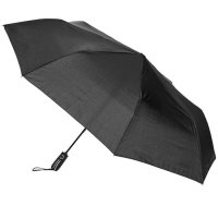 Чадър за дъжд Автоматичен черен 30,5 см, снимка 3 - Други - 42877746
