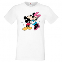 Мъжка тениска Mickey & Minnie Подарък,Изненада,Рожден ден, снимка 9 - Тениски - 36575360