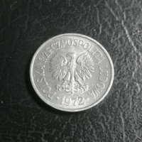 Полша, 10 гроша 1972 MW, Poland, Polen, снимка 2 - Нумизматика и бонистика - 29165577