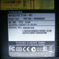 Лаптоп за части Toshiba Satellite T110 -107, снимка 6 - Части за лаптопи - 34952691