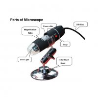 USB дигитален микроскоп 500X / 1000X - код 1134, снимка 1 - Друга електроника - 37428411