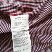 оригинална риза AJ Armani jeans, L и ХL, снимка 8 - Ризи - 44743929