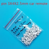 Микро бутони 4 pin 3X4X2.5 mm car remote key, снимка 1 - Резервни части за телефони - 34253046